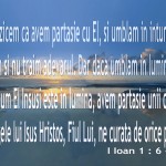 I Ioan 1.6-7