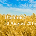 Duminică 30 august 2015