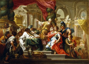 Alexandru cel Mare în Templul din Ierusalim