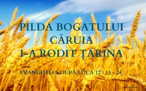 Pilda bogatului căruia i-a rodit ţarina